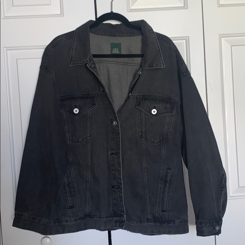 Black Jean Jacket